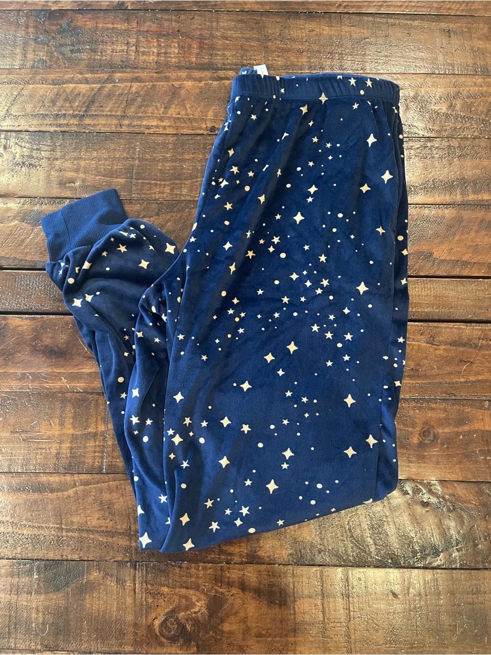 Joyspun Blue Star Print Lounge Pants